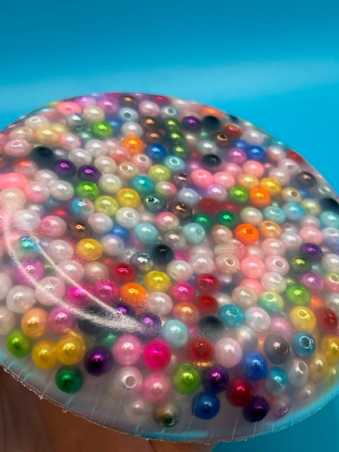 Challenging Pearl Bead Silicone Picking Pad for Skin Picking, Dermatillomania, Picking Fidget, Picking Toy, Anxiety Relief, Fidget Picker