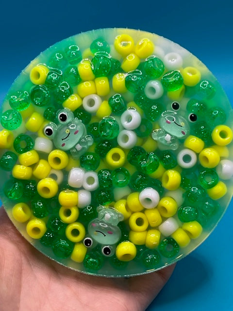 Frog Charm Silicone Picking Pad for Skin Picking, Dermatillomania, Picking Fidget, Picking Toy, Anxiety Relief, Fidget Picker