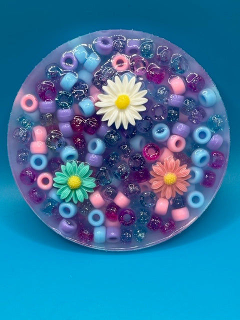 Flower Bead Silicone Picking Pad for Skin Picking, Dermatillomania, Picking Fidget, Picking Toy, Anxiety Relief, Fidget Picker