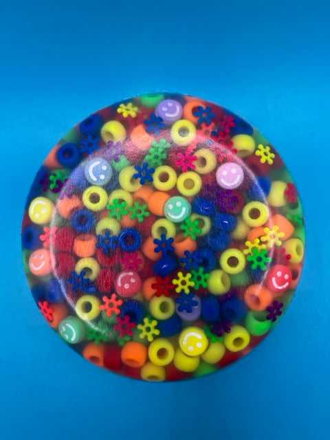 Flower And Smiley Face Silicone Picking Pad for Skin Picking, Dermatillomania, Picking Fidget, Picking Toy, Anxiety Relief, Fidget Picker