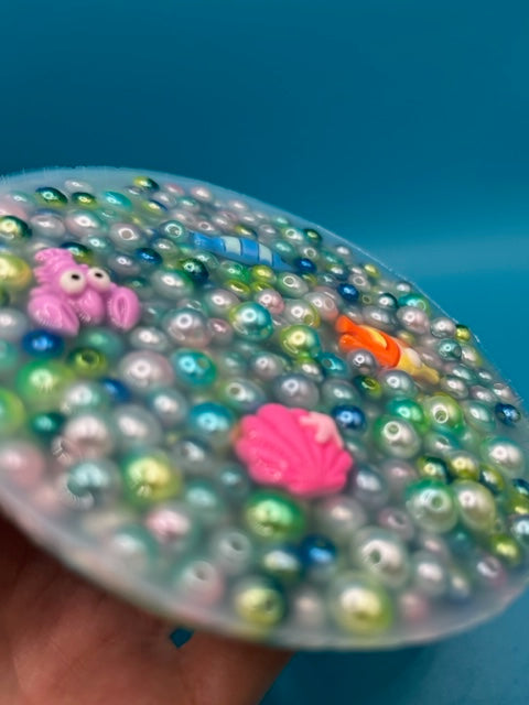 Fish Charm Silicone Picking Pad for Skin Picking, Dermatillomania, Picking Fidget, Picking Toy, Anxiety Relief, Fidget Picker