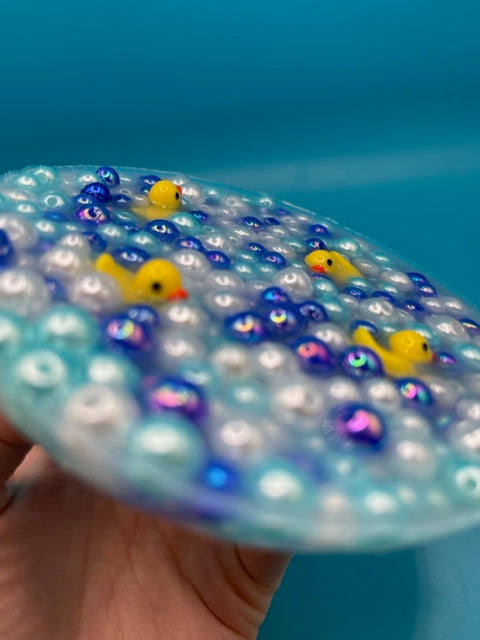 Rubber Duck Silicone Picking Pad for Skin Picking, Dermatillomania, Picking Fidget, Picking Toy, Anxiety Relief, Fidget Picker