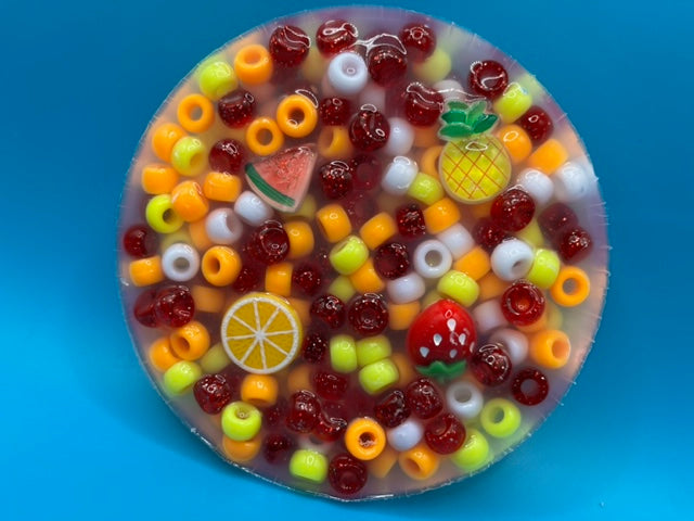 Fruit Charm Silicone Picking Pad for Skin Picking, Dermatillomania, Picking Fidget, Picking Toy, Anxiety Relief, Fidget Picker