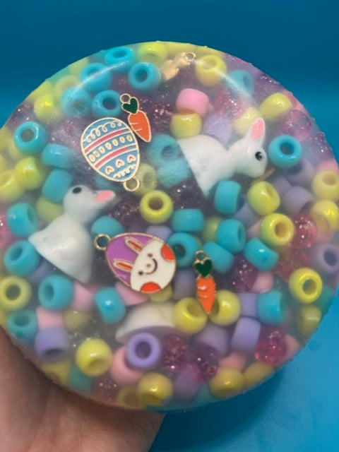 Easter Charm Silicone Picking Pad for Skin Picking, Dermatillomania, Picking Fidget, Picking Toy, Anxiety Relief, Fidget Picker