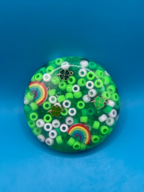 St. Patrick's Day Charm Silicone Picking Pad for Skin Picking, Dermatillomania, Picking Fidget, Picking Toy, Anxiety Relief, Fidget Picker