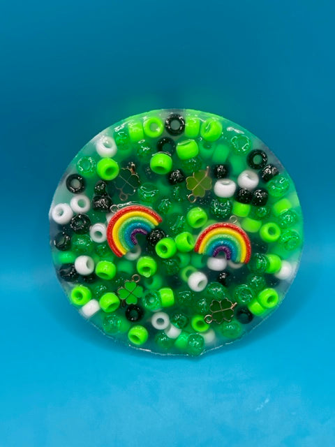 St. Patrick's Day Charm Silicone Picking Pad for Skin Picking, Dermatillomania, Picking Fidget, Picking Toy, Anxiety Relief, Fidget Picker
