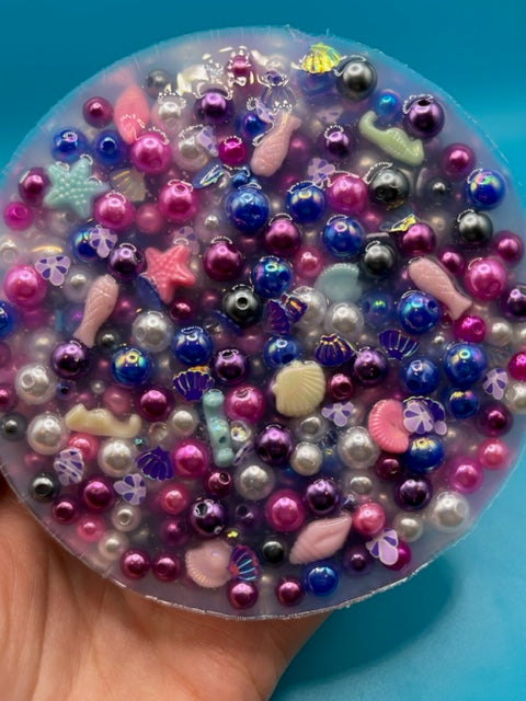 Purple Seashell Silicone Picking Pad for Skin Picking, Dermatillomania, Picking Fidget, Picking Toy, Anxiety Relief, Fidget Picker
