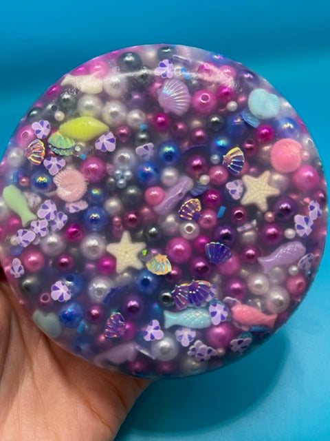Purple Seashell Silicone Picking Pad for Skin Picking, Dermatillomania, Picking Fidget, Picking Toy, Anxiety Relief, Fidget Picker