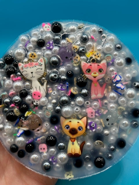 Cat And Dog Charm Silicone Picking Pad for Skin Picking, Dermatillomania, Picking Fidget, Picking Toy, Anxiety Relief, Fidget Picker