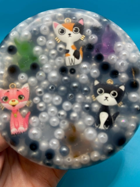Cat And Dog Charm Silicone Picking Pad for Skin Picking, Dermatillomania, Picking Fidget, Picking Toy, Anxiety Relief, Fidget Picker